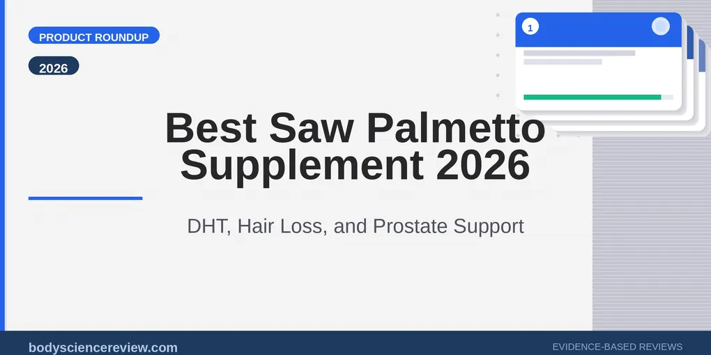 Best Saw Palmetto Supplement 2026: Top Picks Ranked