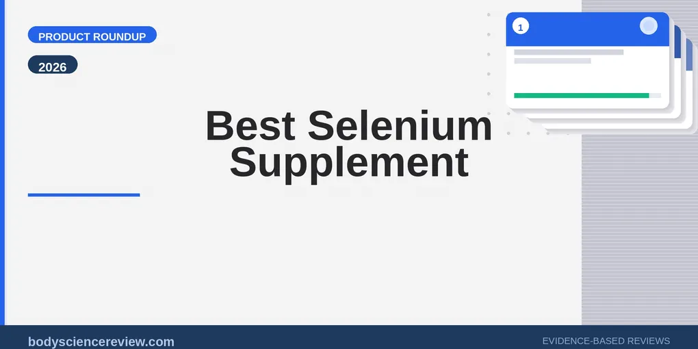 Best Selenium Supplement 2026: Top Picks Ranked