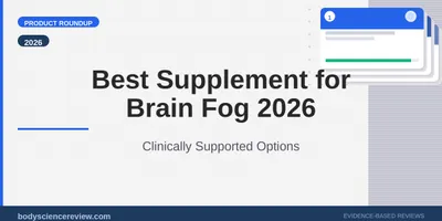 Best Supplement for Brain Fog 2026: Top Picks Ranked